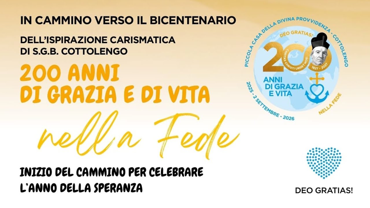 IN CAMMINO VERSO IL BICENTENARIO DELL'ISPIRAZIONE CARISMATICA DI S.G.B. COTTOLENGO - NELLA FEDE