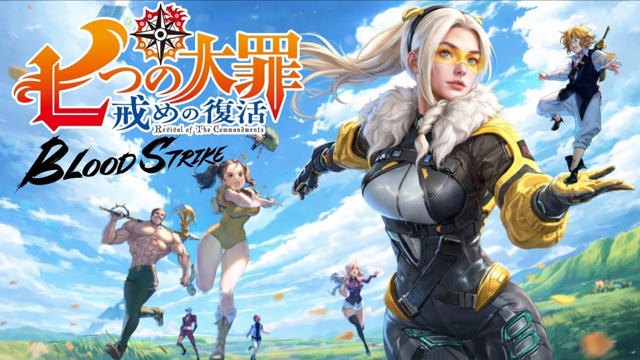 NANATSU NO TAIZAI ou SETE PECADOS CAPITAIS | VEJA ANTECIPADO NOVA PARCERIA PASSE SKINS BLOOD STRIKE 