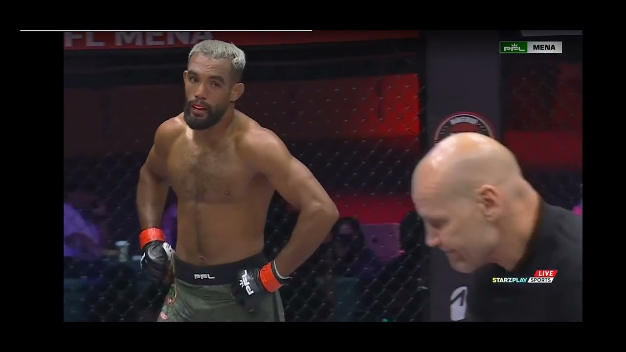 BADREDDINE diani vs Ahmed darwish PFL MENA  2 77 kg full MMA fight HD