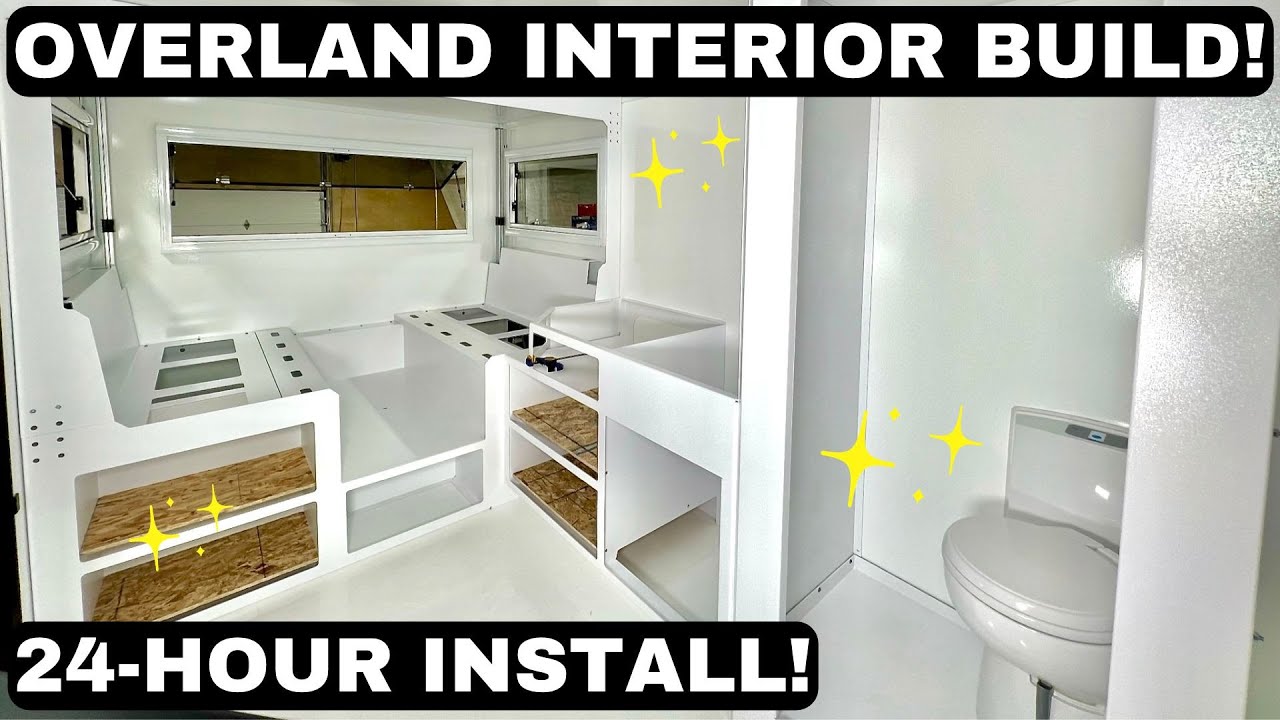 OVERLAND CAMPER INTERIOR IN 24 HOURS!