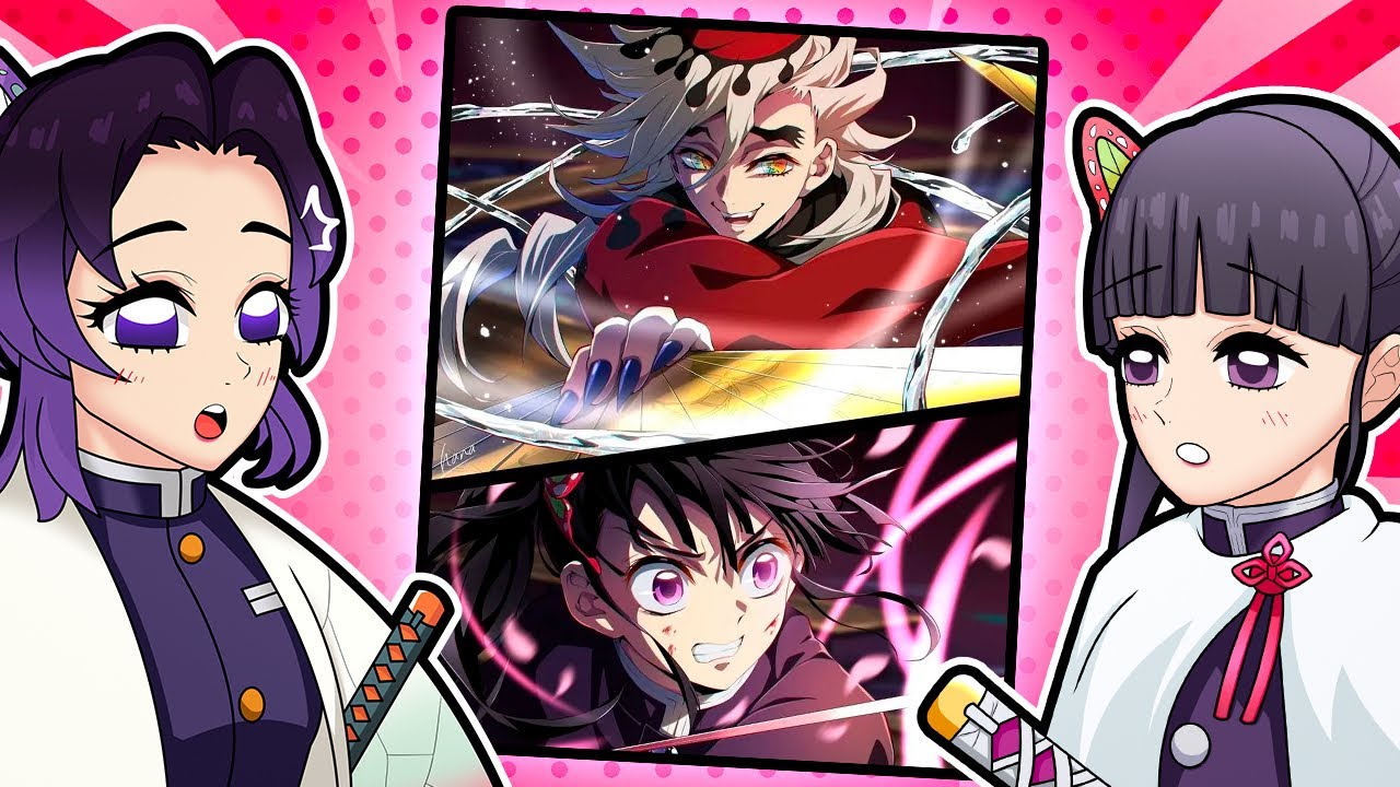 Kanao e Shinobu FOFOCANDO e REAGINDO a IMAGENS do NOVO FILME | Demon Slayer Vr