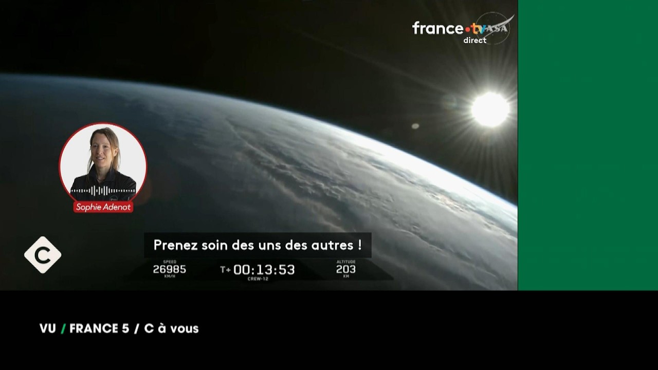 VU du 14/02/2026 : Sophie Adenot : 