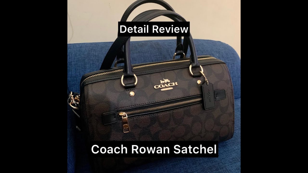 Detail Review Coach Rowan Satchel Signature secakep itu 😍