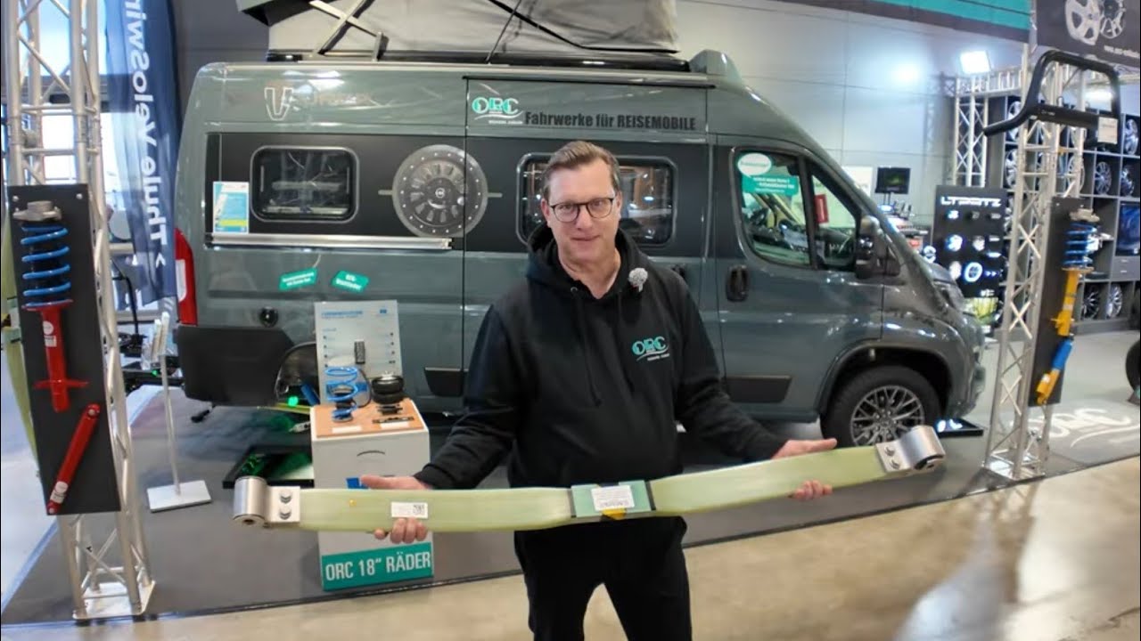 WOHNMOBIL AUFLASTUNG 🤩 HÄRTER ALS STAHL ORC GFK Blattfeder für den FIAT Ducato