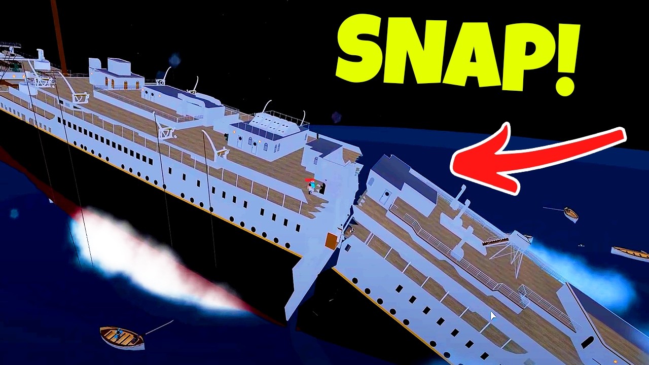 Сможем ли мы ВЫЖИТЬ, играя за КАПИТАНА в Roblox TITANIC!?