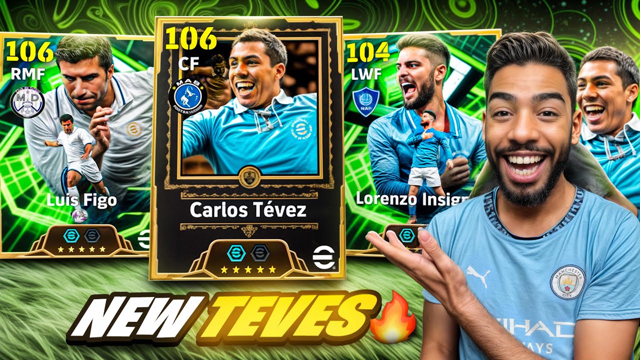 NEW T&Eacute;VEZ + INSIGNE 🔥 PACK OPENING & GAMEPLAY efootball 26 mobile 