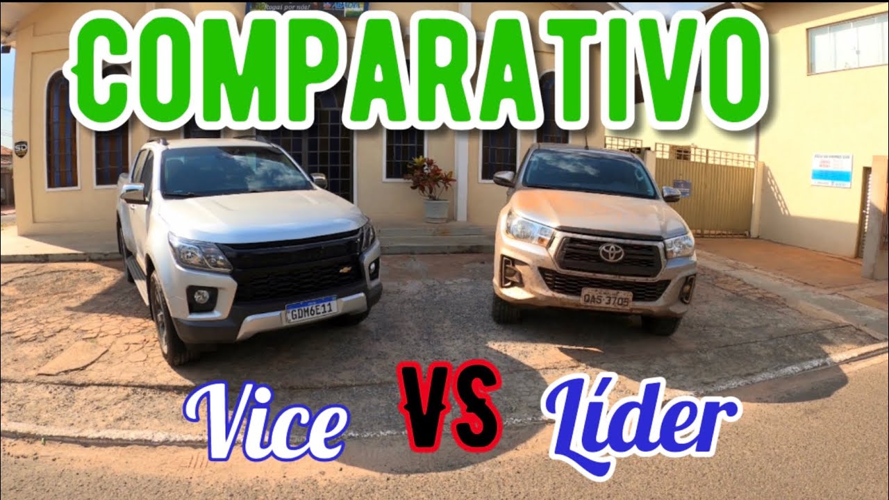 Toyota Hilux SRV 2020 enfrenta Nova S10 High Country 2020 - Comparativo bruto