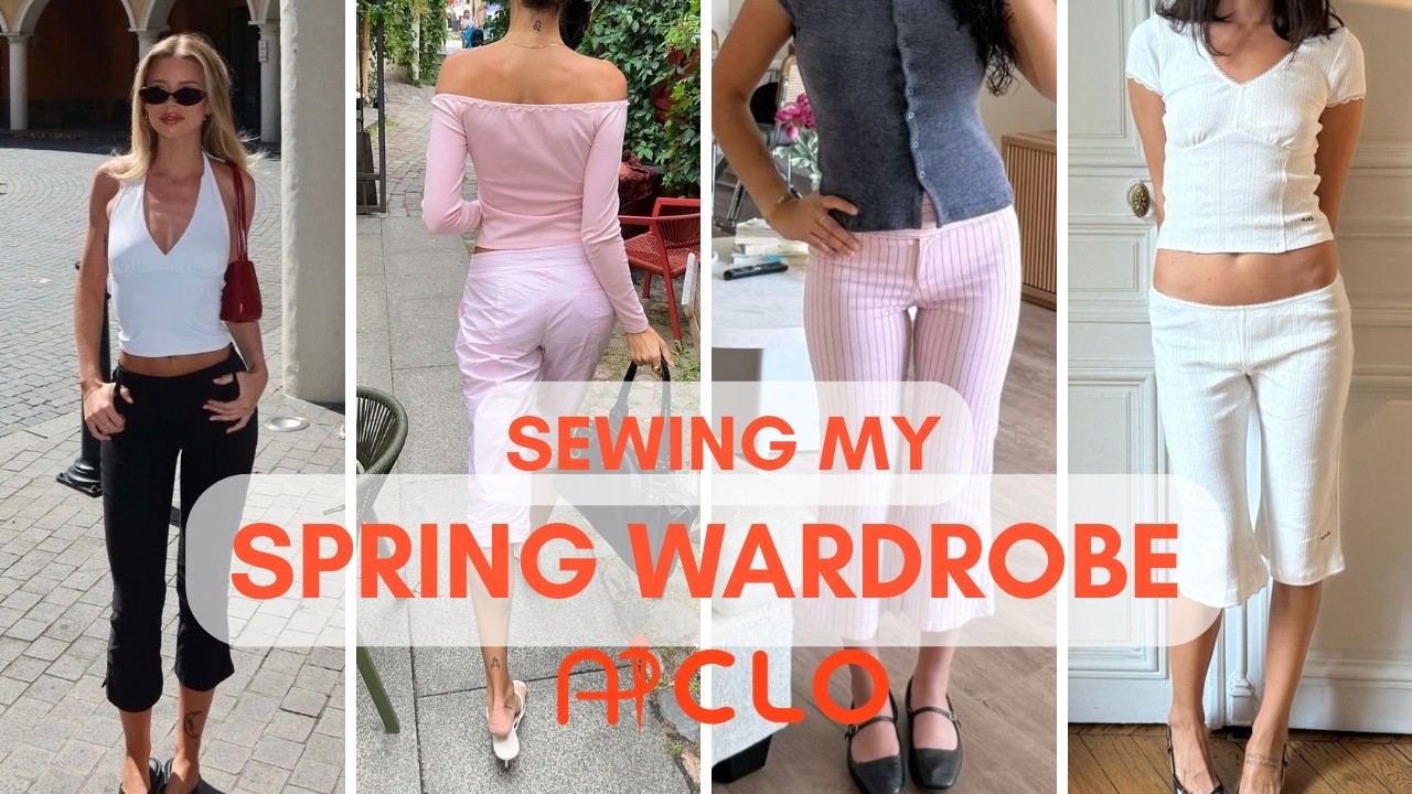 SEWING MY SPRING WARDROBE 2026 - PART I (PANTS)