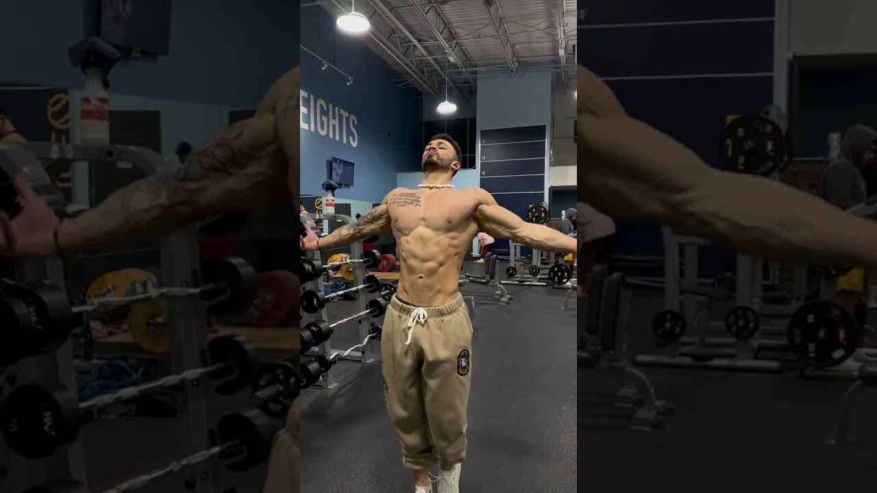 CRAZY NATURAL BODYBUILDER | DanielUzuri #gymmotivation #bodybuilding #abs #chestworkout