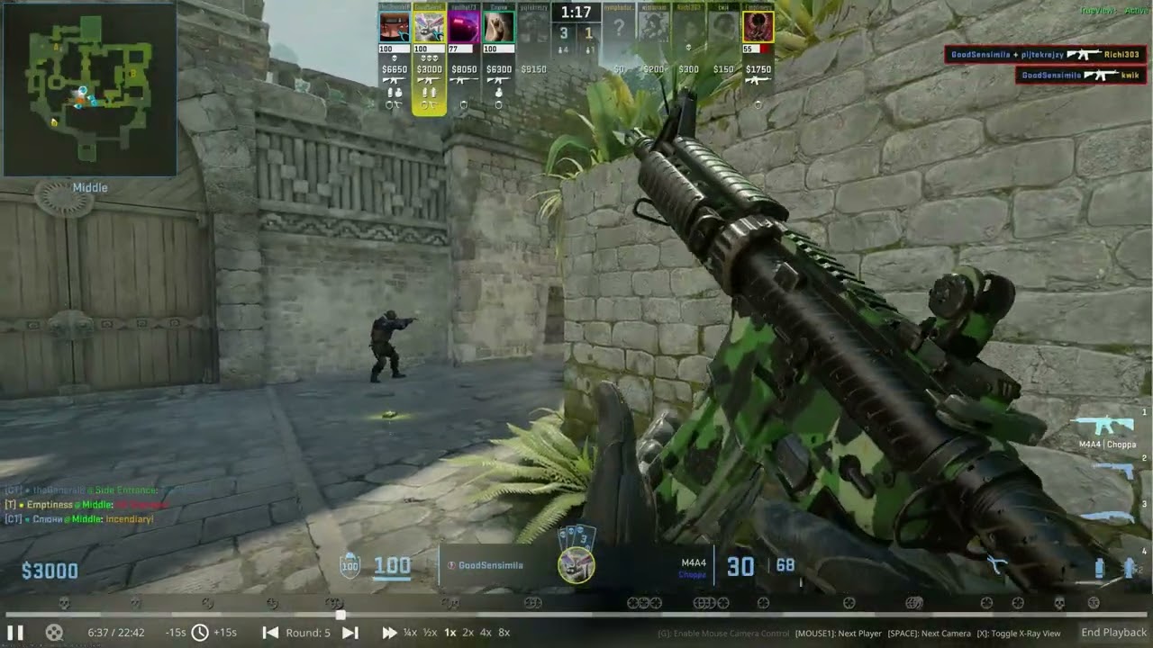 CS2 Ace compilation Gold nova and silver ranks