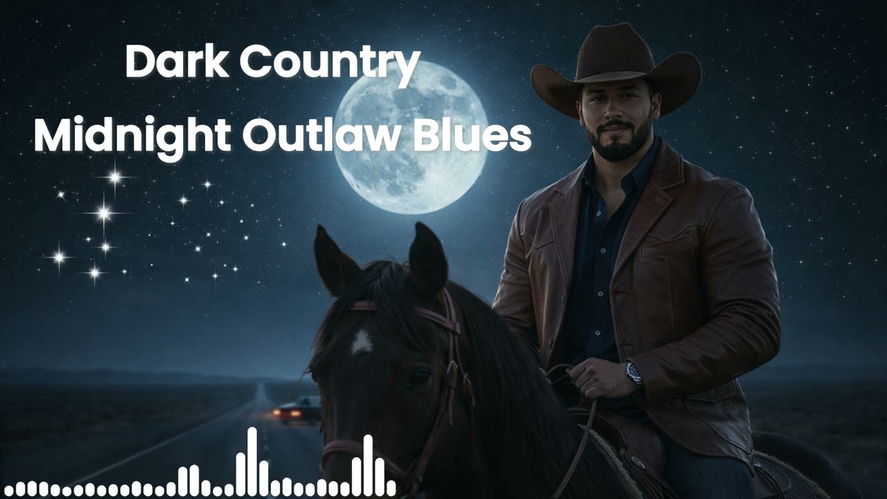 Dark Country &ndash; Midnight Outlaw Blues 🌙 | Gritty Western Road Song