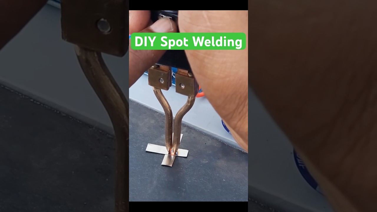 DIY SpotWelding #diy #diypowerbank #18650 #batterystation #welding #spotweldingmachine #batterybank