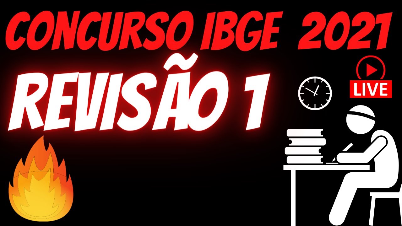 Concurso IBGE 2021 - REVISÃO 1