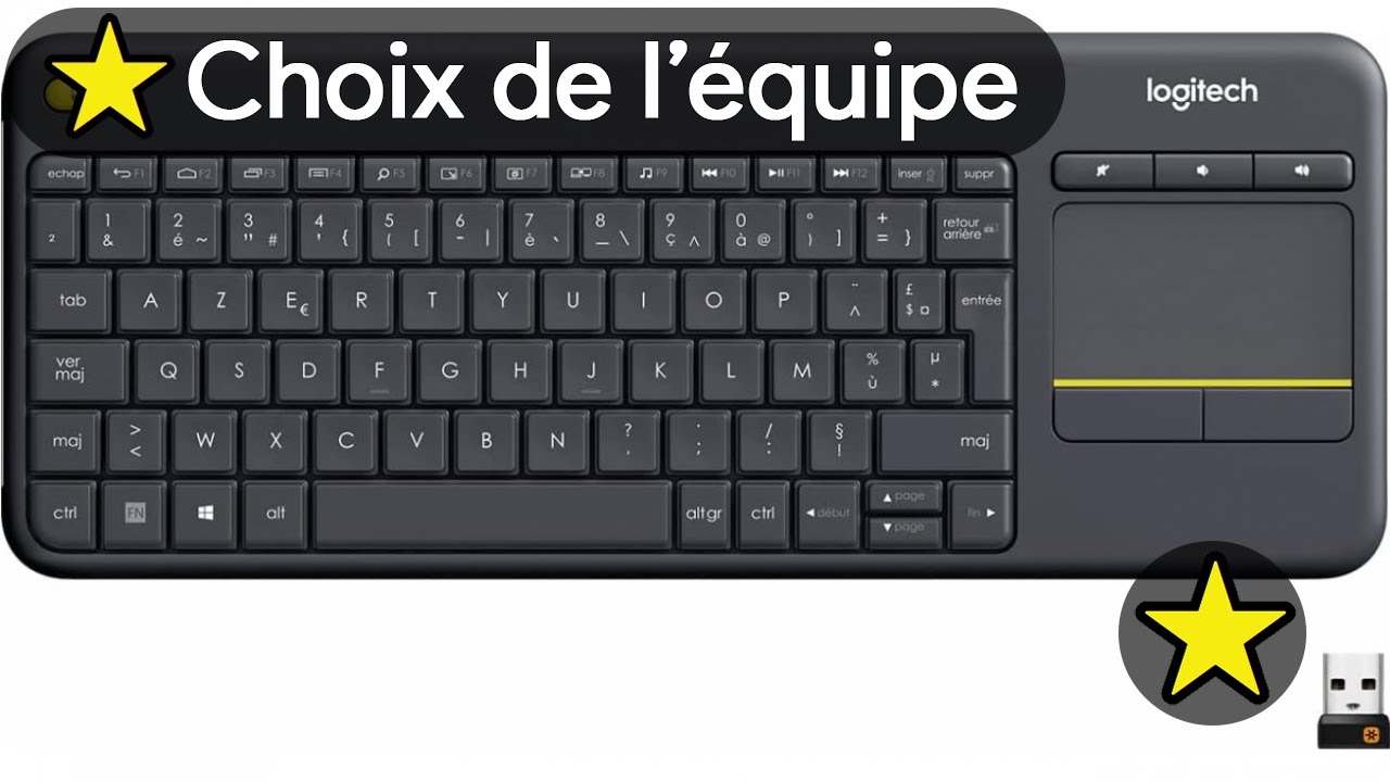 🏆 TOP 3 MEILLEUR CLAVIER AZERTY SANS FIL 2025