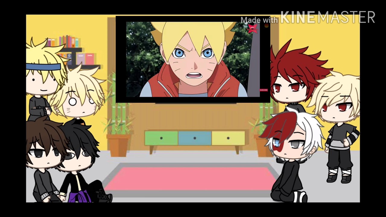 Bhna and Naruto reacts to tiktoks//videos//edits//Deku vs overhaul//Gachalife//Naruto parents