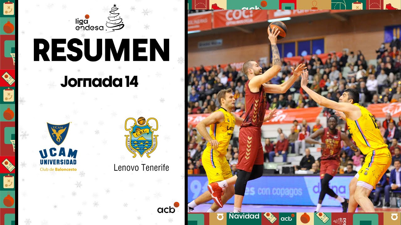 UCAM Murcia - Lenovo Tenerife (85-64) RESUMEN | Liga Endesa 2022-23