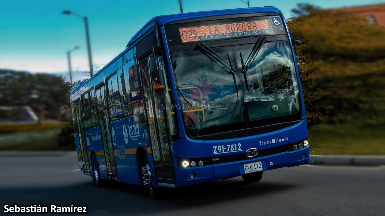 Compilación buses en Bogotá - Colombia por Sebastián Ramírez - Parte 2