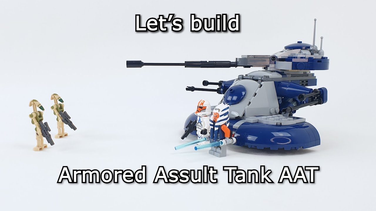 Lego Star Wars Armored Assault Tank (AAT) - Let's build set 75283