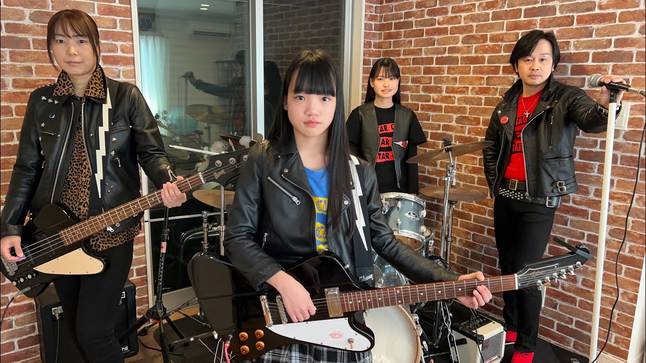 THE STAR CLUB / FRONT LINE コピー 愛知県ファミリーバンド ロッキンクレイジースターズ 2025年 小5ギター希美 中3ドラマー美咲