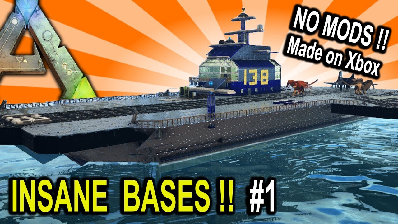 ARK INSANE BASES SHOWCASE PART 1 !! Ark Survival Evolved Base Build Showcase