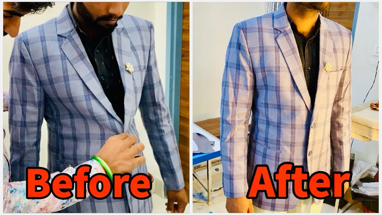 रेडीमेड कोट और बने हुए कोट फिटिंग करना सीखे / Coat Fitting karna Sikhe / Coat ka Alter karna Sikhe