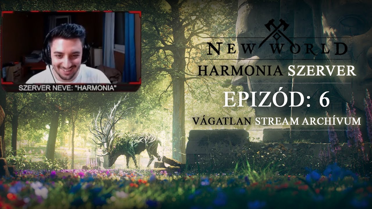 MEGSZEREZTÜK AZ OTTHONUNK! | KRISZHADVICE NEW WORLD VOD ARCHÍVUM | EP: 6 | HARMONIA SZERVER
