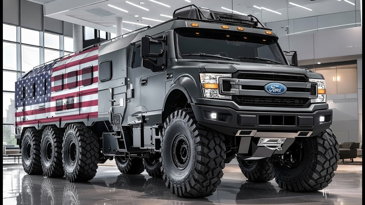 Ford Motorhome 2027 Concept – The Ultimate Electric Luxury RV | Future Motorhome USA