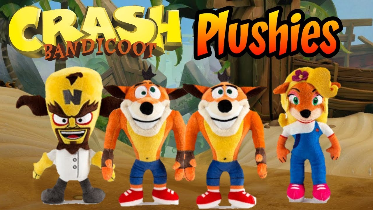 Crash Bandicoot N. Sane Trilogy Plushies Revealed!