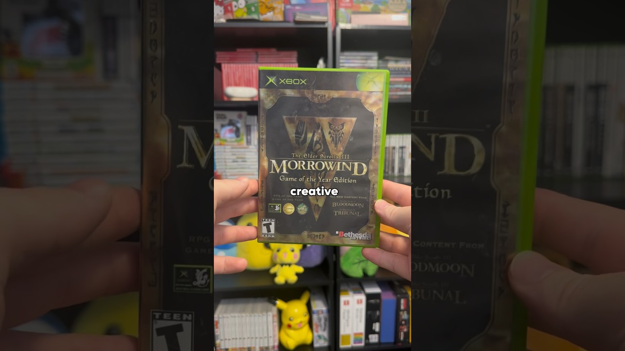 I can&rsquo;t believe this runs on the Original Xbox‼️ #morrowind #xbox #ogxbox #retrogaming
