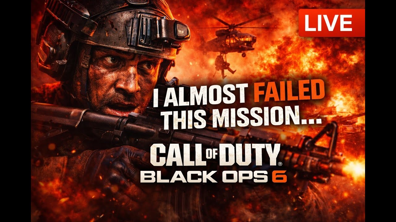 I Almost Failed This Mission… | Black Ops 6 Campaign LIVE