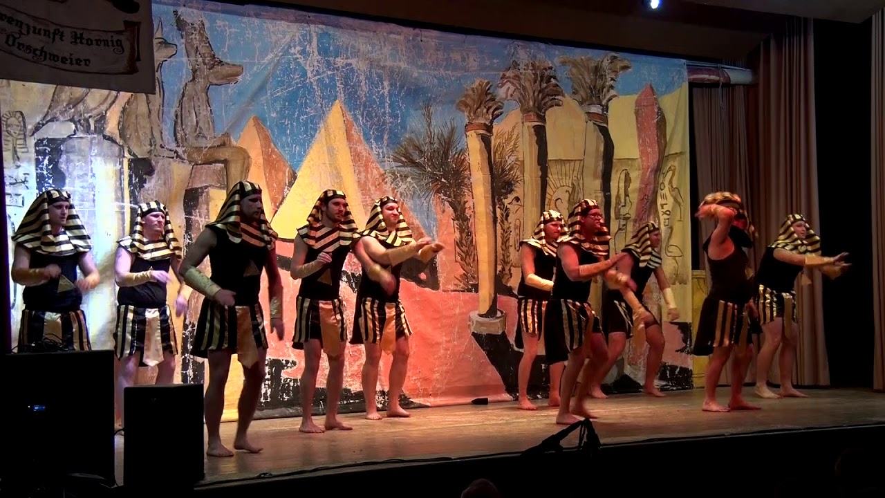 Männerballett NZ Orschweier 2019 Pharao
