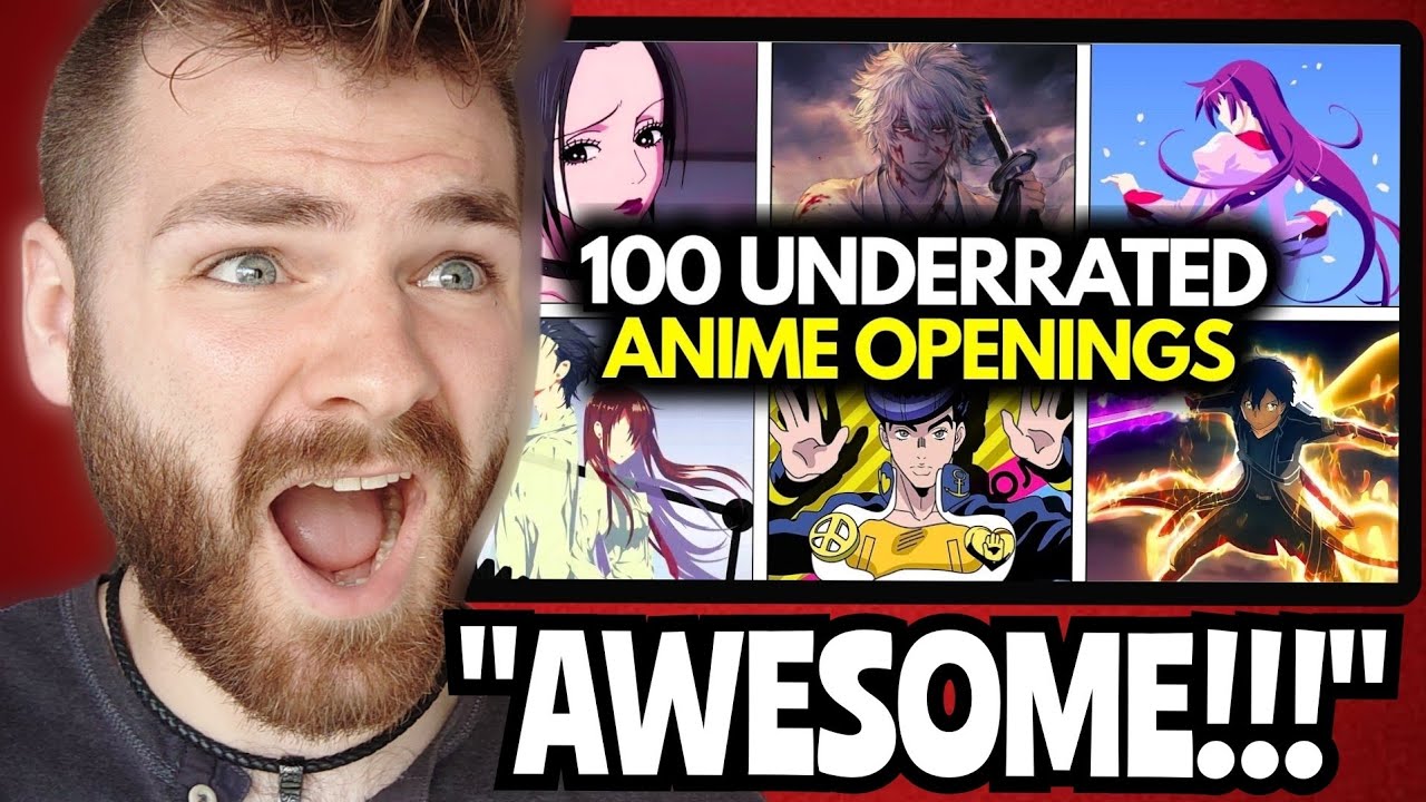 100 UNDERRATED ANIME OPENINGS OF ALL TIME! (CRAZY HIDDEN GEMS!!)