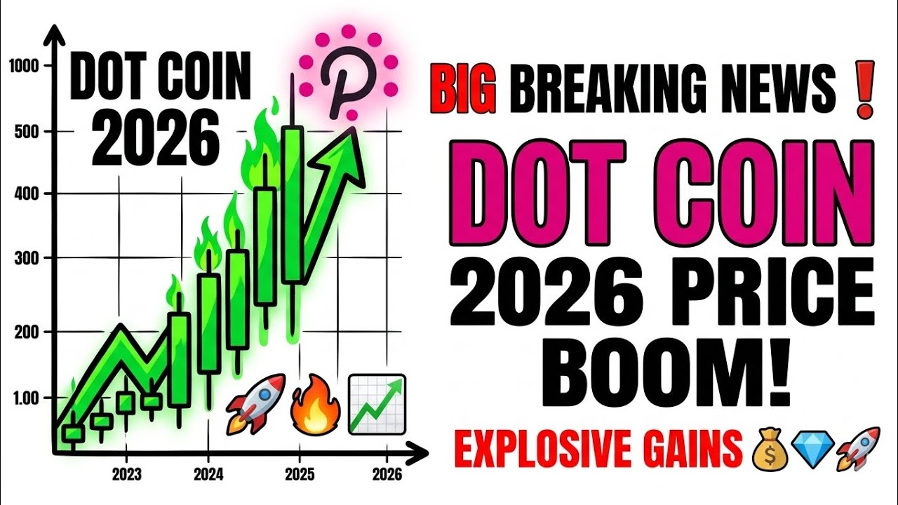 DOT Coin Price Prediction 2026 | Polkadot Coin Price Prediction | DOT | Dot Coin | Polkadot coin