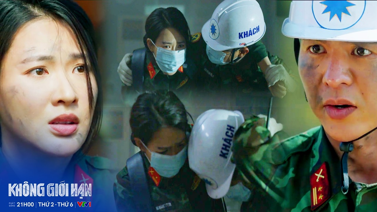 KHÔNG GIỚI HẠN | Kiên XÔNG VÀI BIỂN LỬA để cứu Lam Anh khỏi cơn nguy hiểm | VTV Phim