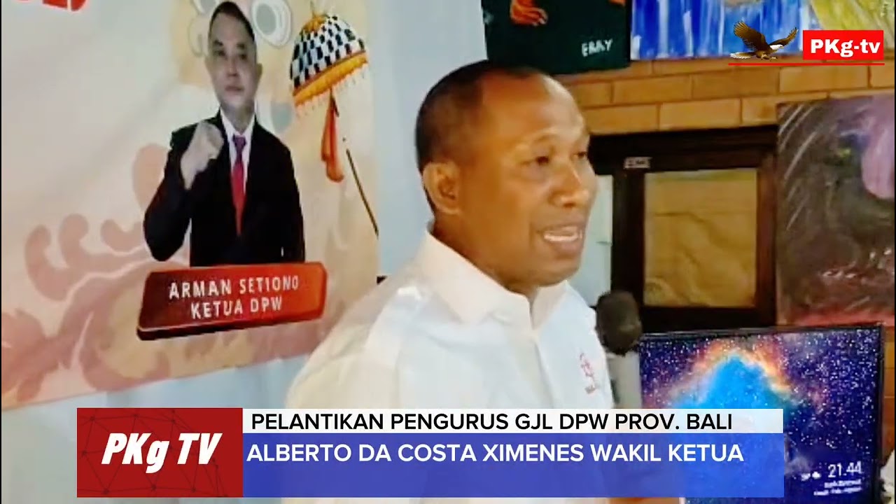 Pidato Alberto Da Costa Ximenes, Wakil Ketua GJL DPW Provinsi Bali 