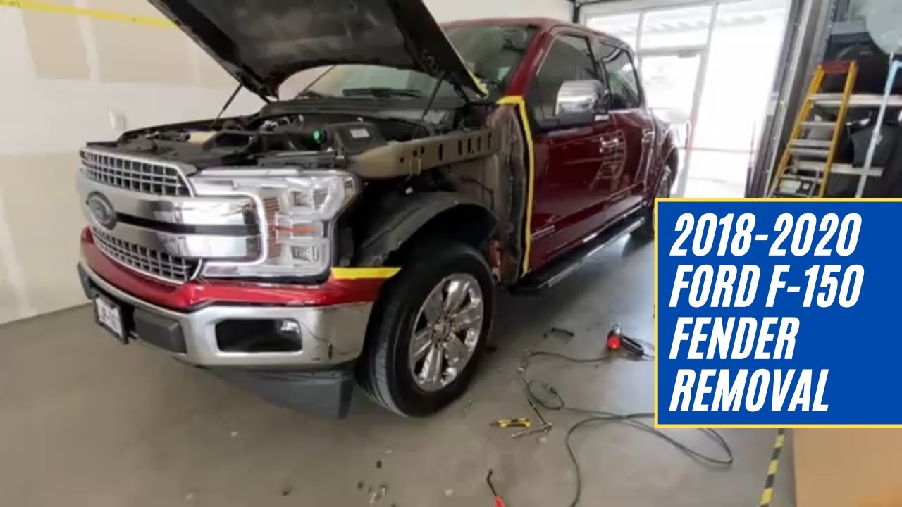 Снятие крыла Ford F150 2015–2020 годов с помощью расширителя крыла | ReveMoto