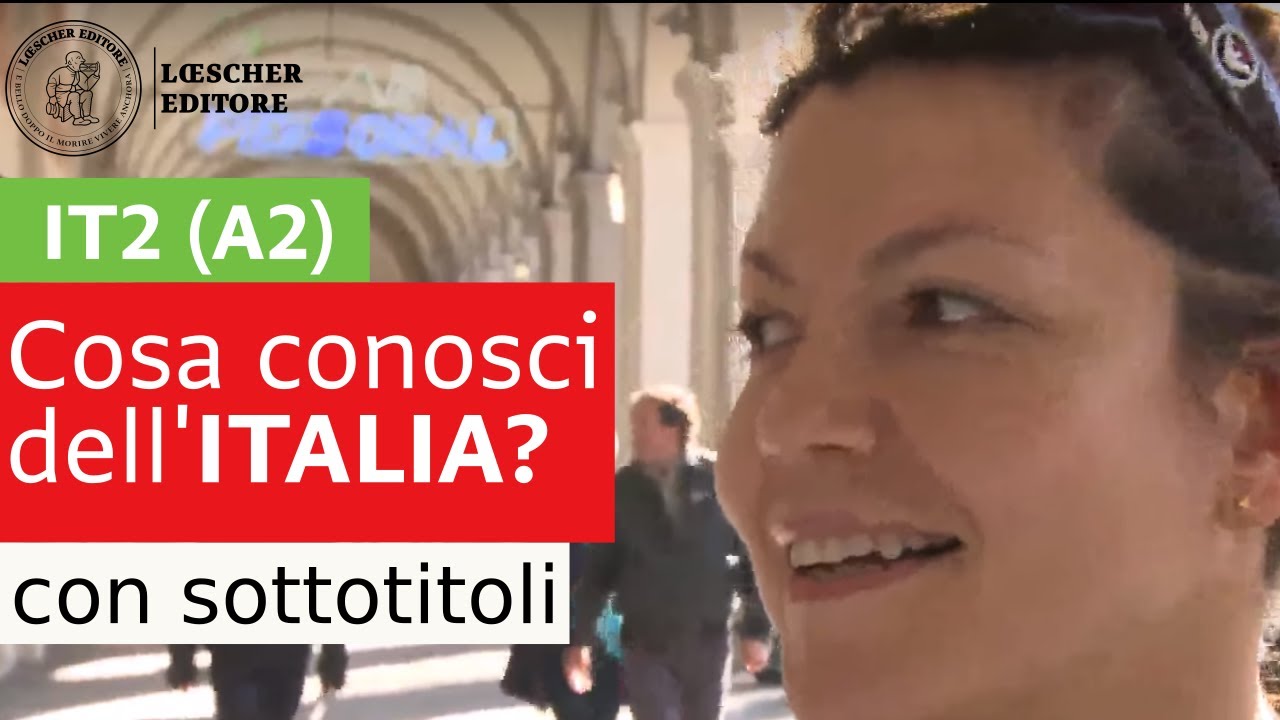 Italiano per stranieri - Cosa conosci dell'Italia? (A2 con sottotitoli)