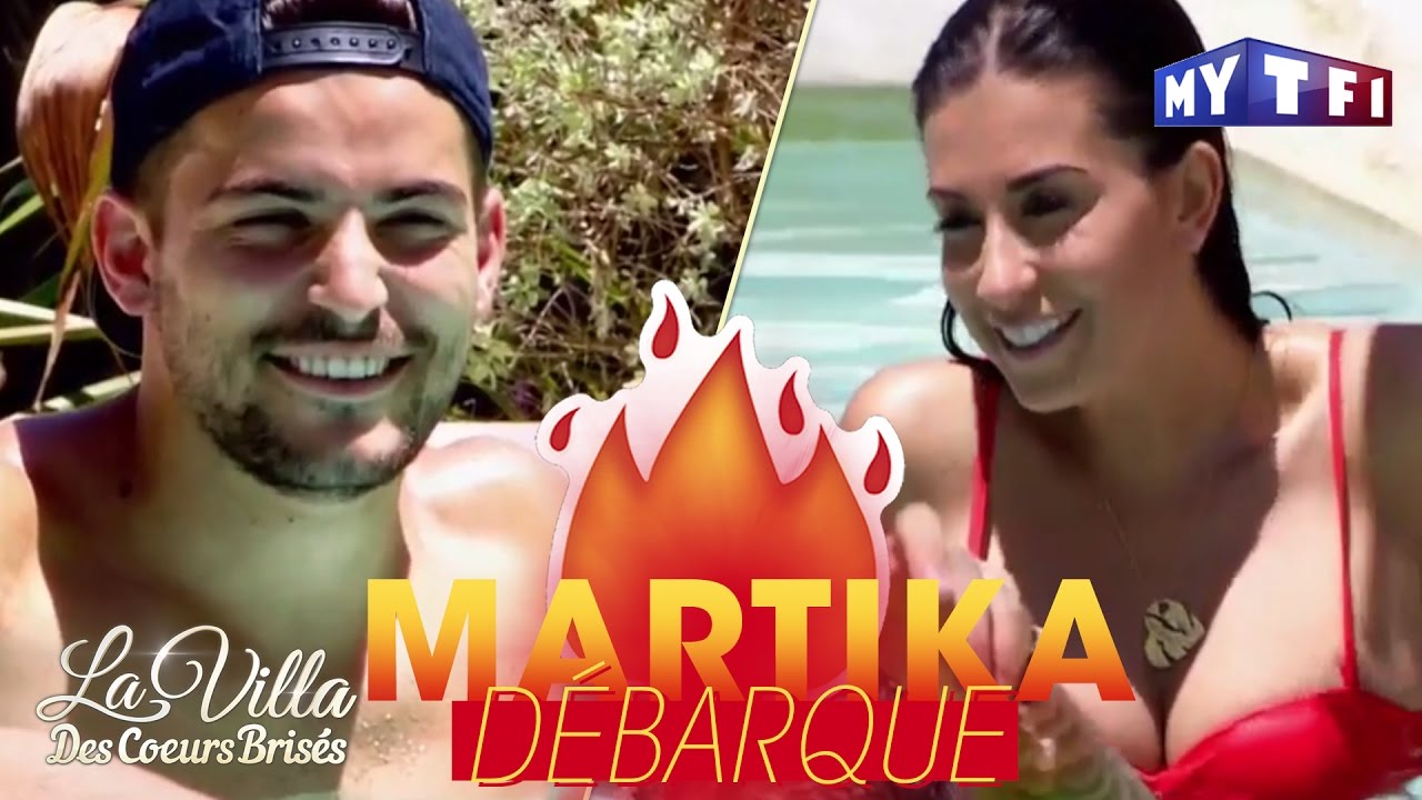 #LaVilla2 😍 &Agrave; peine arriv&eacute;e, Martika craque pour Antho !