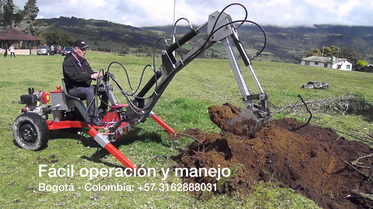 Mini Retro Excavadora - Mantis 015