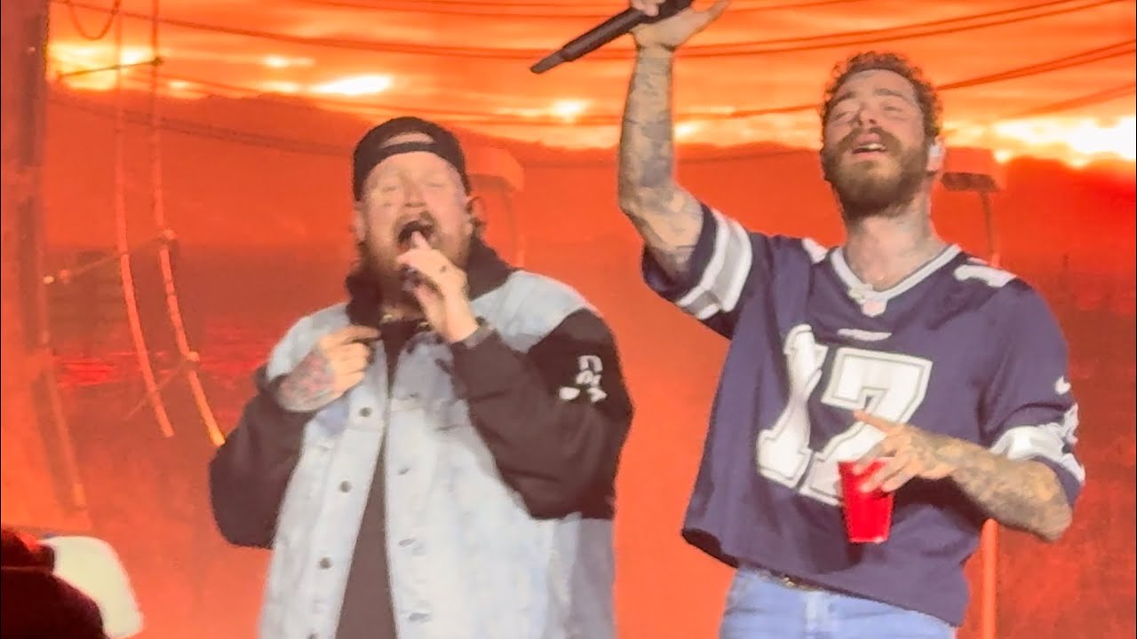 Post Malone - Losers(with Jelly Roll)/ Goodbyes - AT&T Stadium, Arlington, TX 5/9/2025