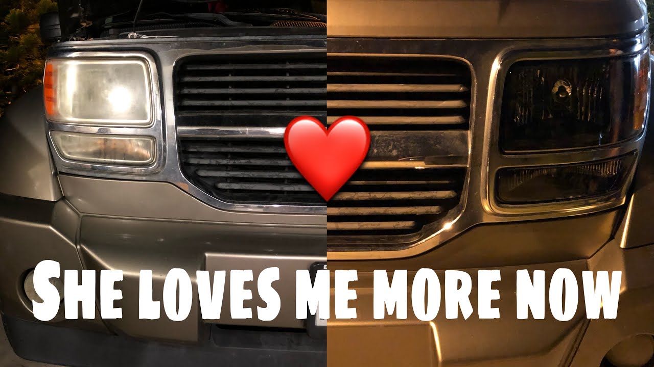 HEADLIGHTS/FOGS ON GIRLFRIEND DODGE NITRO