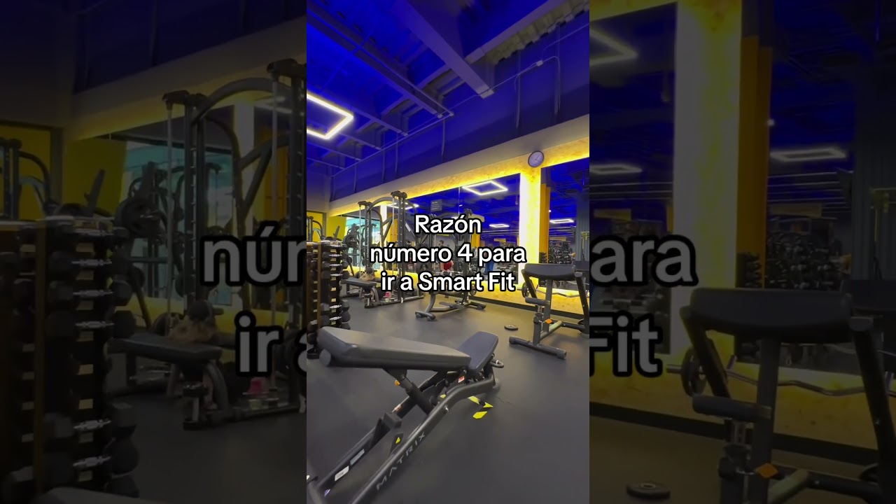 Raz&oacute;n #4 para ir a #SmartFit ‼️🤩 Accesos gratis para invitados🔥✨ #gym #gymrat