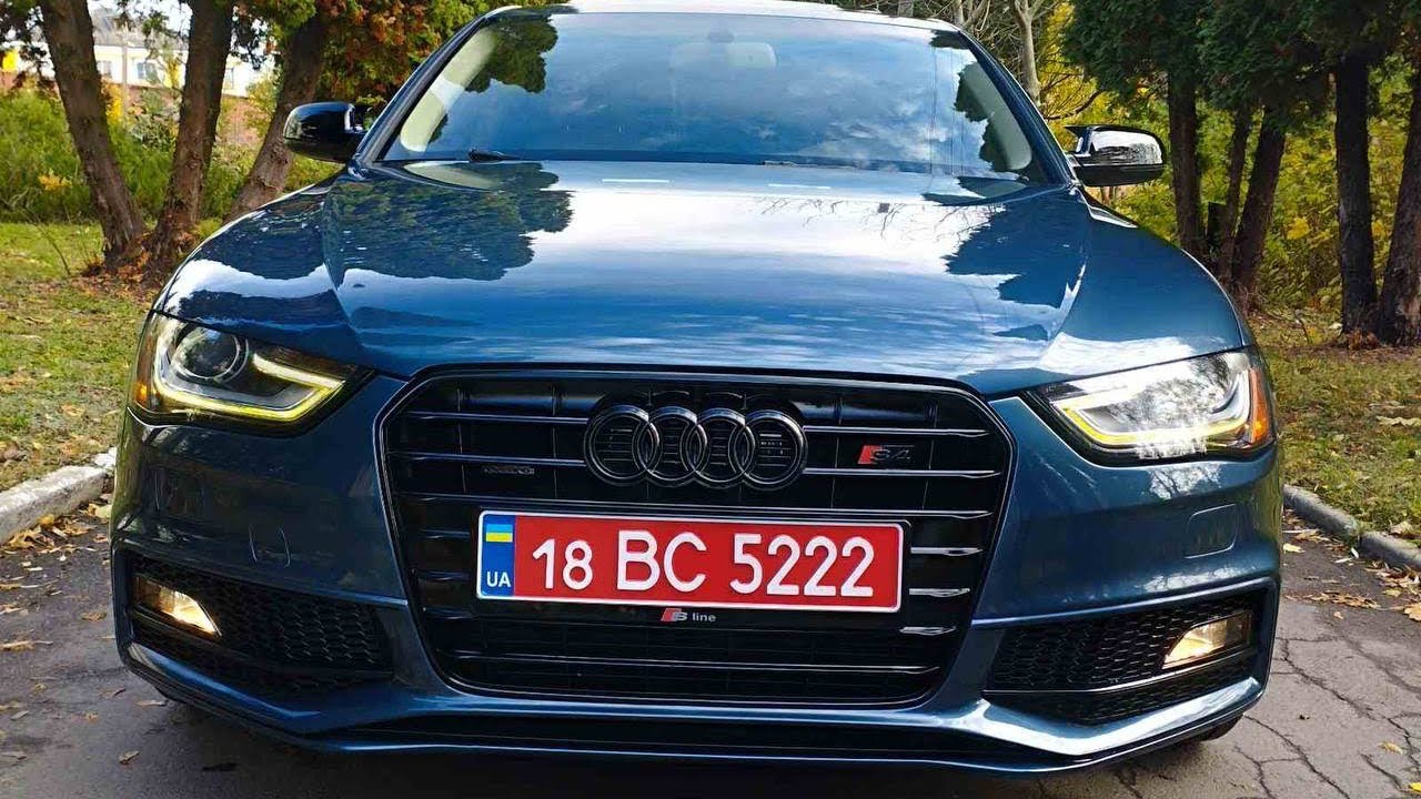 Холодний запуск Audi A4 ! 