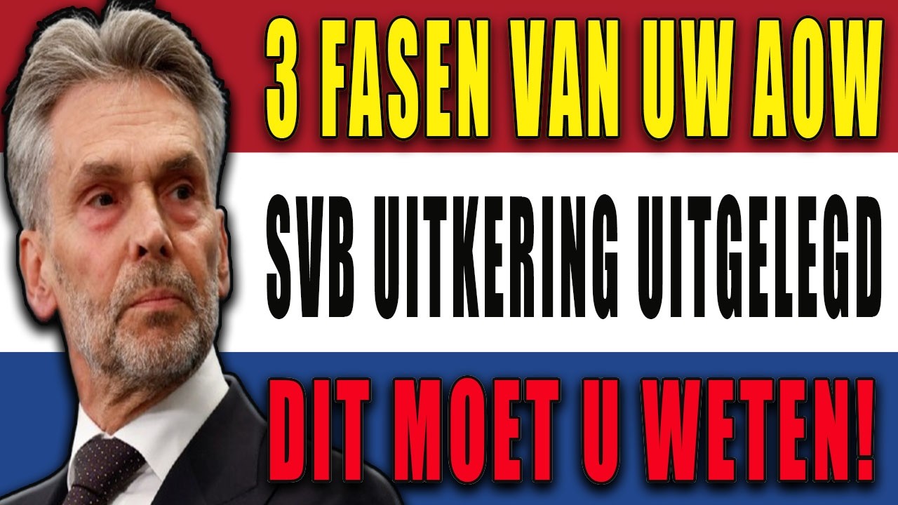 SVB Uitkering 2026 Ontleed | De 3 Cruciale AOW-Fasen | Zo Voorkomt U Financi&euml;le Verrassingen