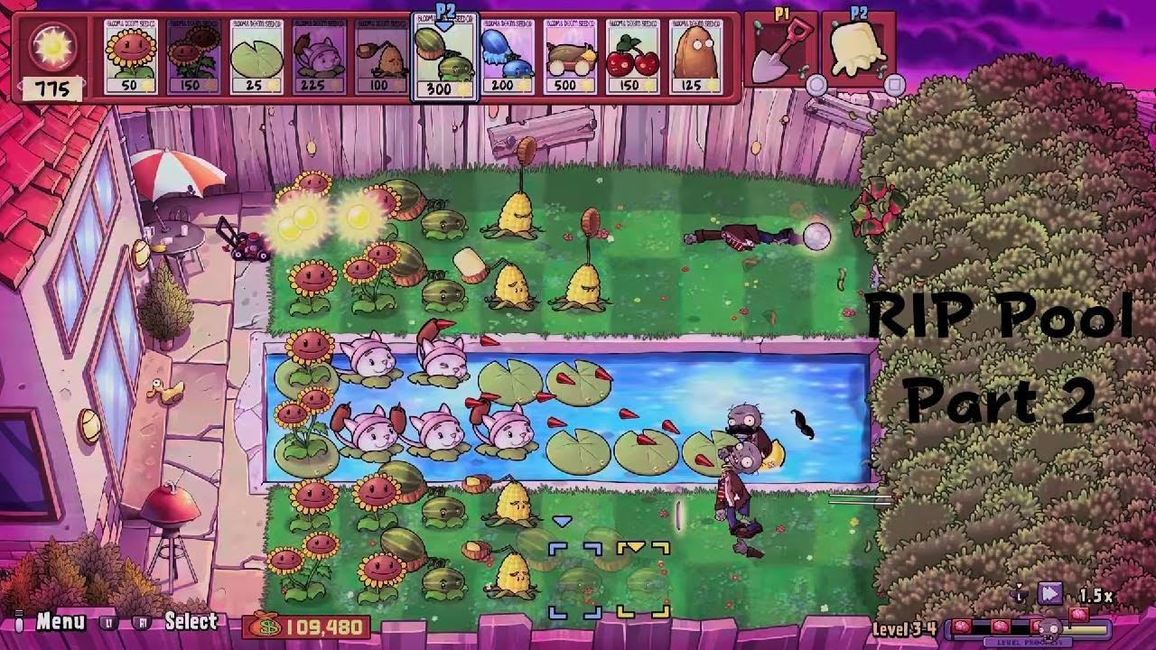 Plants vs. Zombies: Replanted, RIP Pool Part 2