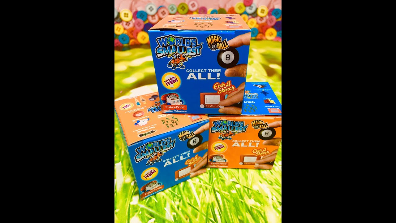 WORLD'S SMALLEST MYSTERY TOY BLIND BAG OPENING