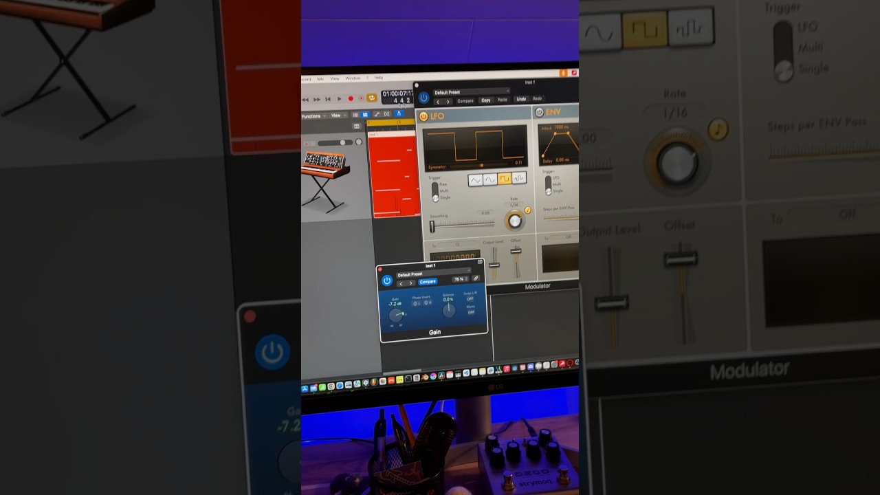 Make pulsing sounds from static synths in Logic Pro 11 🌟