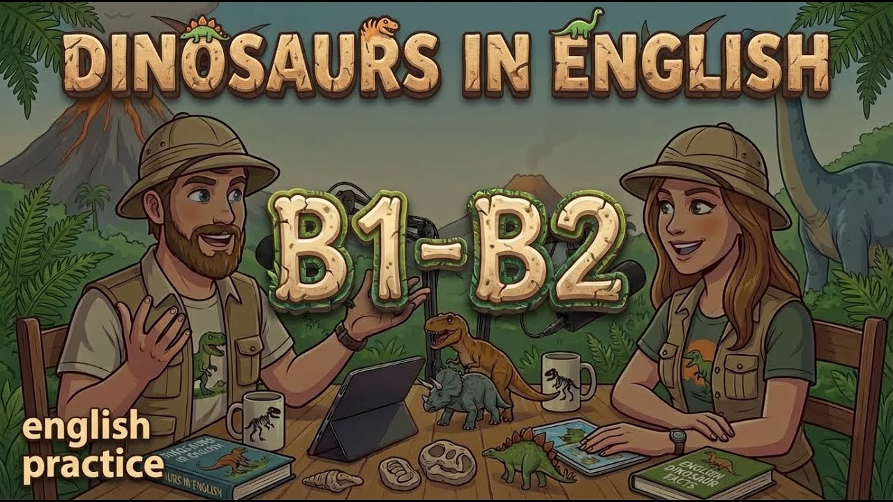 Talking About Dinosaurs 🦖 | B1–B2 English Podcast – If Dinosaurs Came Back…