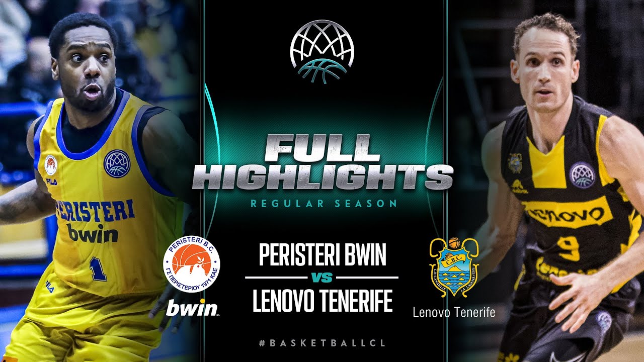 Peristeri bwin v Lenovo Tenerife | Full Game Highlights | #BasketballCL 2023-24
