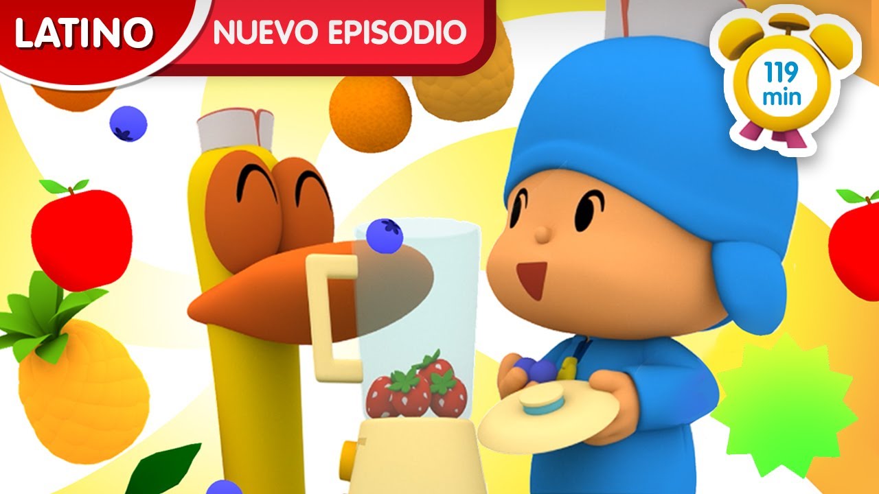 NUEVO EPISODIO 🍹 POCOYÓ ESPAÑOL LATINO - Zumos de Colores [119 min] CARICATURAS y DIBUJOS ANIMADOS